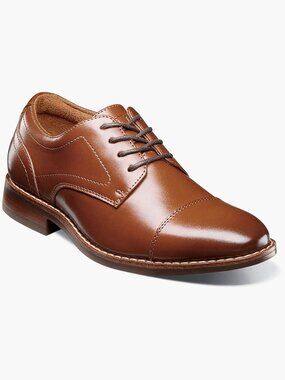 Florsheim Boys Rucci Cap Toe Jr Oxford Kids male size 2